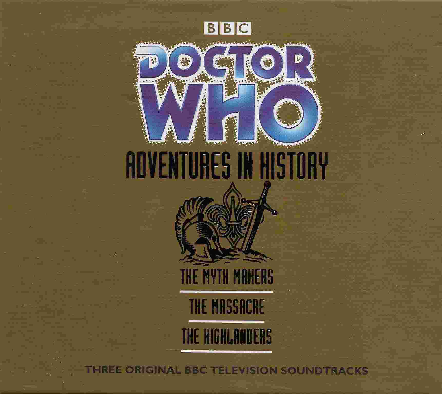 Picture of ISBN 0-563-49494-8 Doctor Who - Adventures in history by artist Donald Cotton / John Lucarotti / Gerry Davis	 from the BBC records and Tapes library